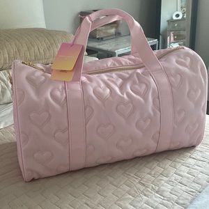 Stoney clover lane and Target PUFFY HEART DUFFLE